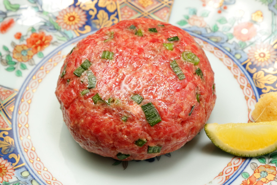 Miso based Wagyu beef tartare